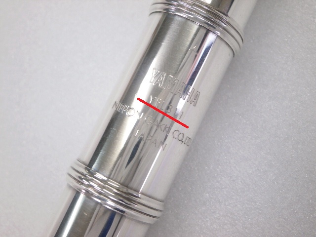 激安通販の ☆モデル名確認方法～フルート～☆：管楽器買取の浜名楽器 管楽器・吹奏楽器